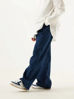 DAMES Nubikk Basket Court Denim Sneakers Voor Dames