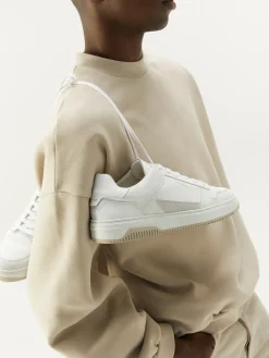 Heren Nubikk Basket Court Witte Sneakers Voor Heren