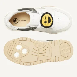 Nubikk Basket Court JR Wit Grijze Sneakers Voor Kids