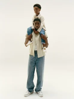 Nubikk Basket Court JR Wit Grijze Sneakers Voor Kids