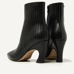 DAMES Nubikk Bibi Coco Zwarte Enkellaarzen Voor Dames