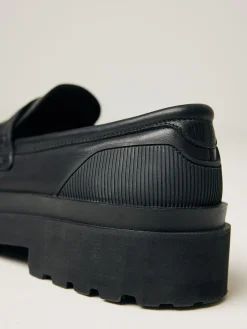 Heren Nubikk Ethan Gatsby Zwarte Loafers Voor Heren