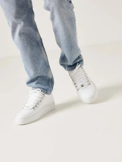 Heren Nubikk Jagger Classic Witte Sneakers Voor Heren