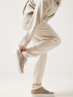 Heren Nubikk Jagger Pure Taupe Sneakers Voor Heren