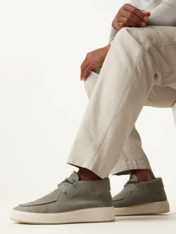 Heren Nubikk Jiro Gio Lichtgrijze Desert Boots Voor Heren