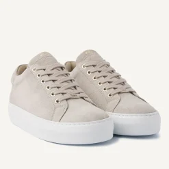 DAMES Nubikk Jolie Pure Fresh Taupe Sneakers Voor Dames