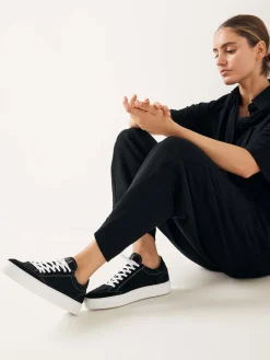 DAMES Nubikk Jolie Tora Zwarte Sneakers Voor Dames