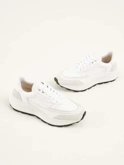 DAMES Nubikk Oberon Nora Witte Sneakers Voor Dames