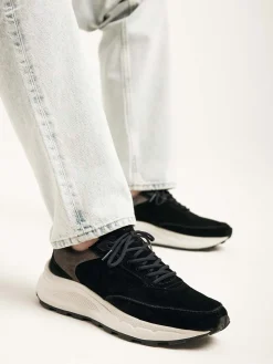 Heren Nubikk Oberon Reese Zwarte Sneakers Voor Heren