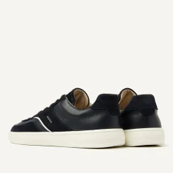 Heren Nubikk Ray Owen Donkerblauwe Sneakers Voor Heren