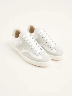 DAMES Nubikk Ray Owen Wit Grijze Sneakers Voor Dames