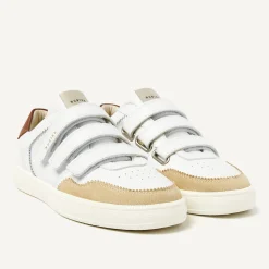 DAMES Nubikk Ray Straps Witte Sneakers Voor Dames