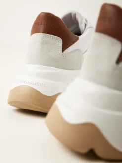 DAMES Nubikk Ross Jaden Witte Sneakers Voor Dames