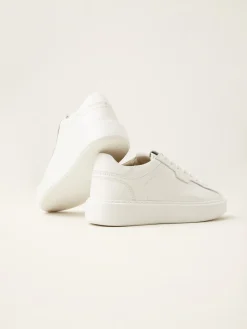 Heren Nubikk Vince Tora Witte Sneakers Voor Heren